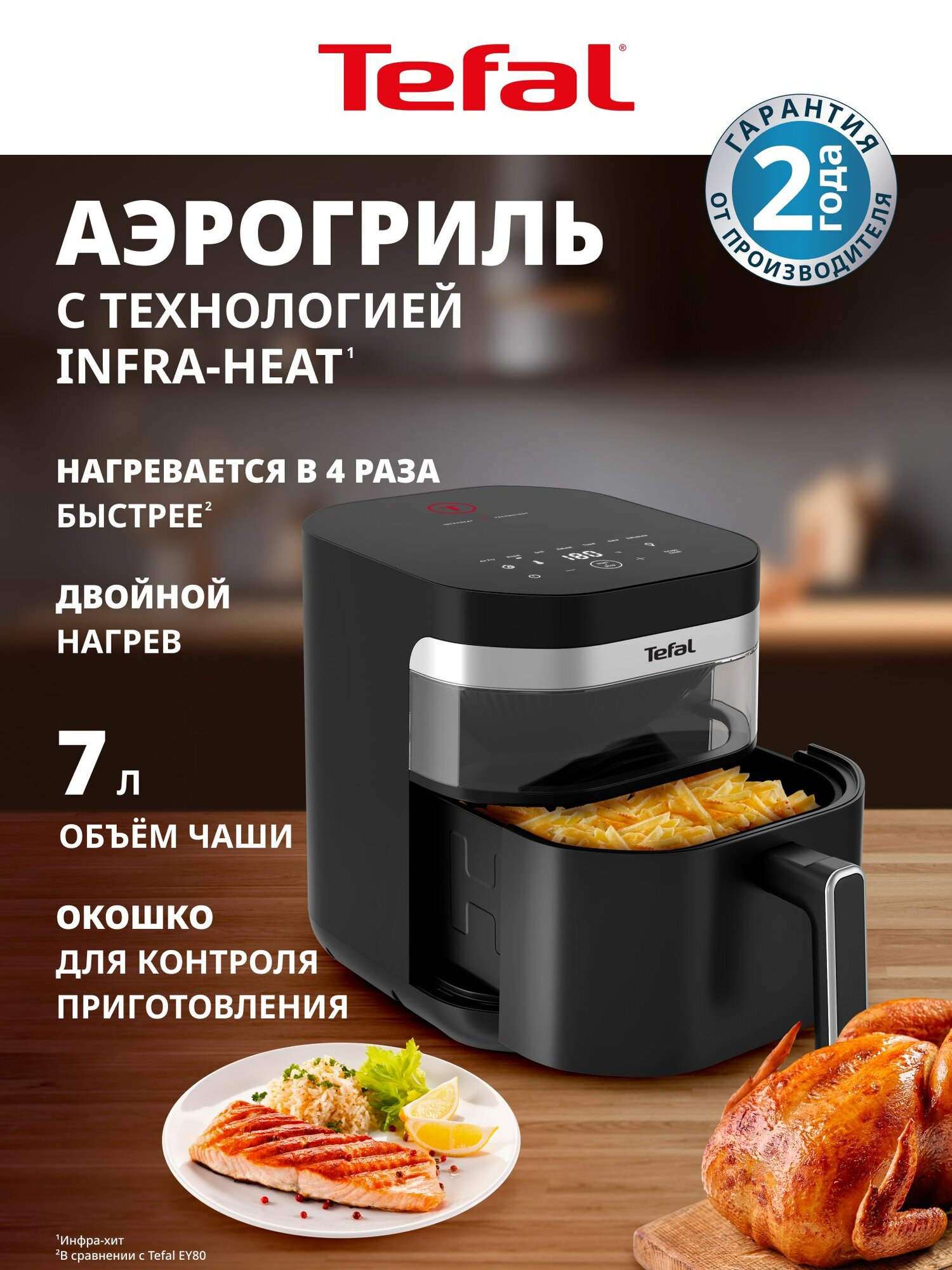 Tefal ActiFry Genius XL AH9600 — фото, цена, отзывы