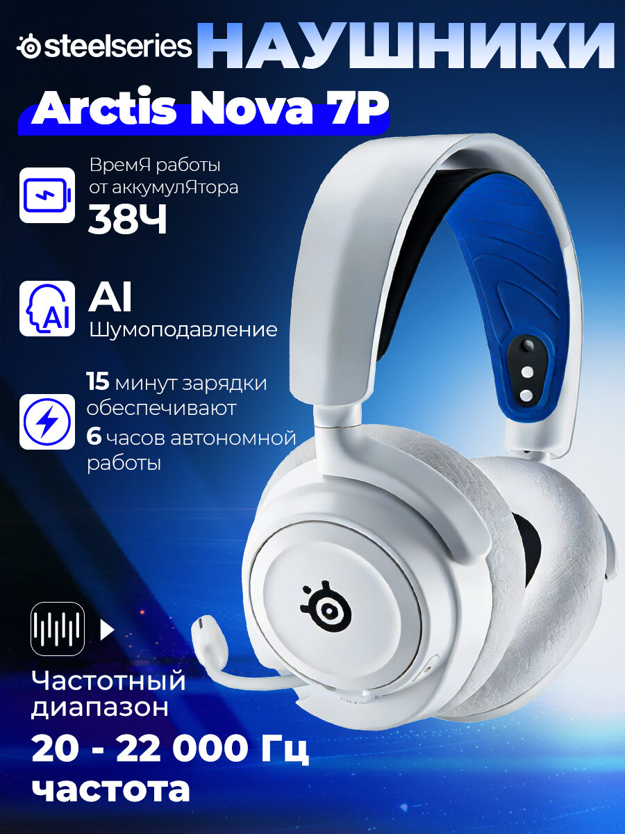 SteelSeries Arctis Nova 7 — фото, цена, отзывы