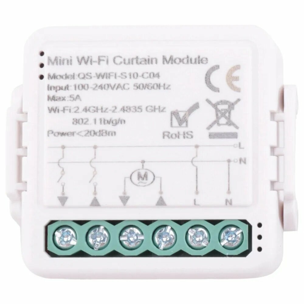 Tuya WiFi Smart Curtain Switch Module — фото, цена, отзывы
